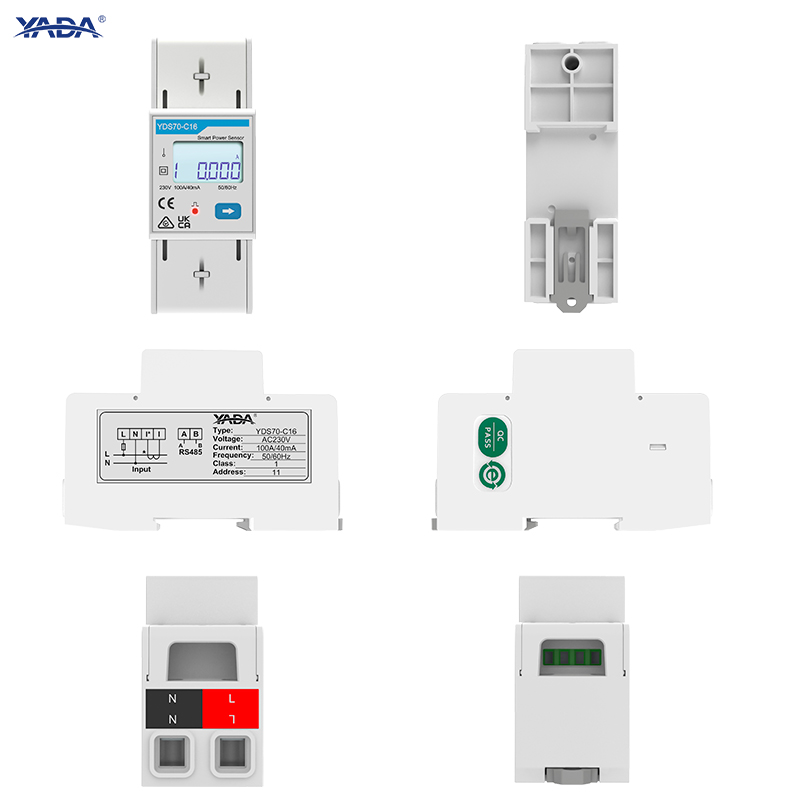 Energy meter for industrial and commercial use
