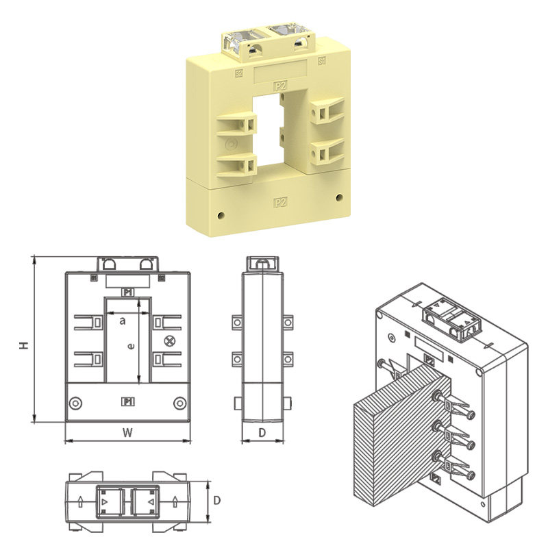 AC current transformer