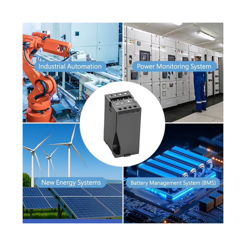 YADA YDD-I(U) AC Current / Voltage Transducer AC 0-30A or DC 0-700V Input DC 0~10V 0~40mA Output High Accuracy for Power Monitoring Systems - Image 7