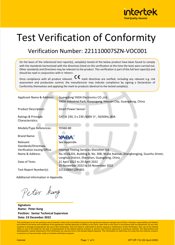 CE Certification
