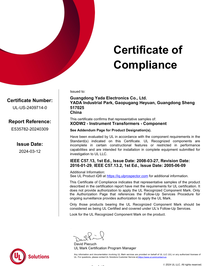 UL Certification